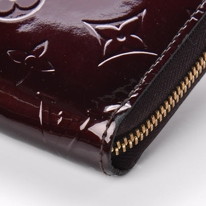 Louis Vuitton Vernis Zippy Wallet Amarante 6 of 10