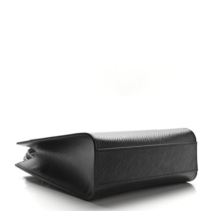 Louis Vuitton Epi Sac Plat BB Black 4 of 9
