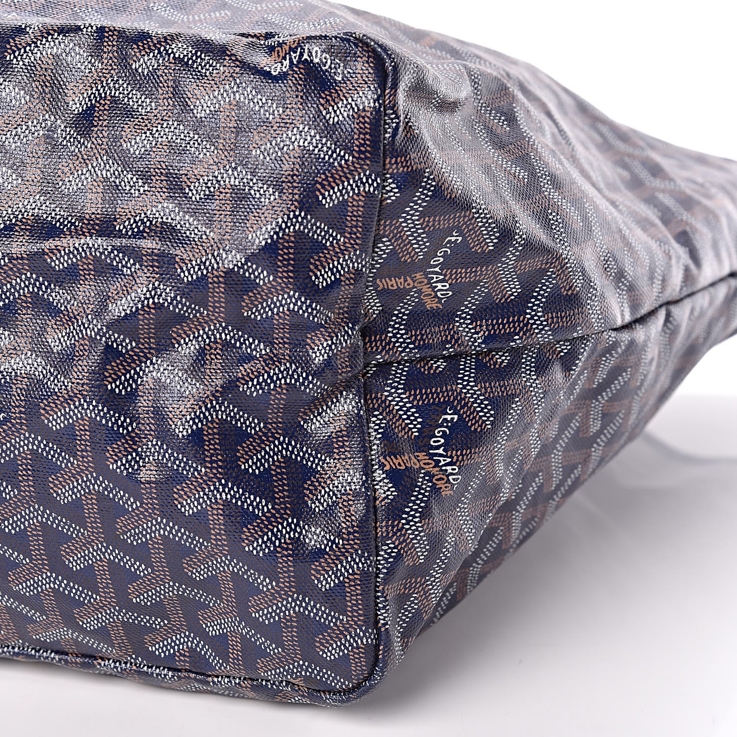 Goyard Goyardine Saint Louis GM Navy 12 of 12