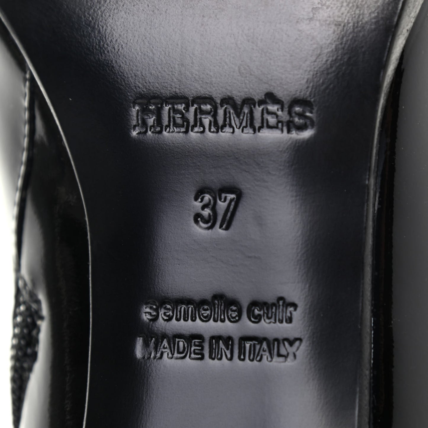 Patent Saint Germain Ankle Boots 37 Black
