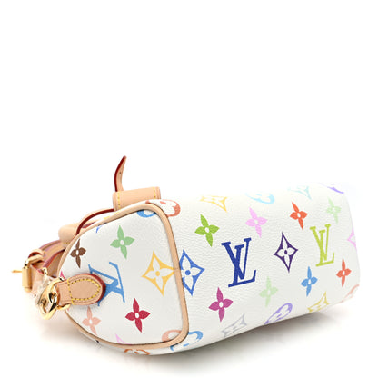 Louis Vuitton LV X TM Monogram Multicolor Nano Speedy White 4 of 10
