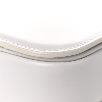 Celine Shiny Calfskin Medium Triomphe White 11 of 14