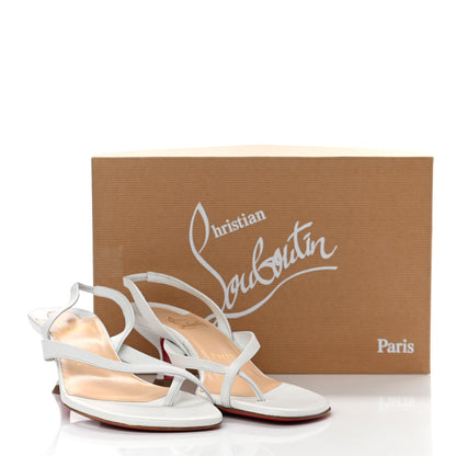 Christian Louboutin Kid Taralita 55 Thong Sandals 38 White 11 of 11