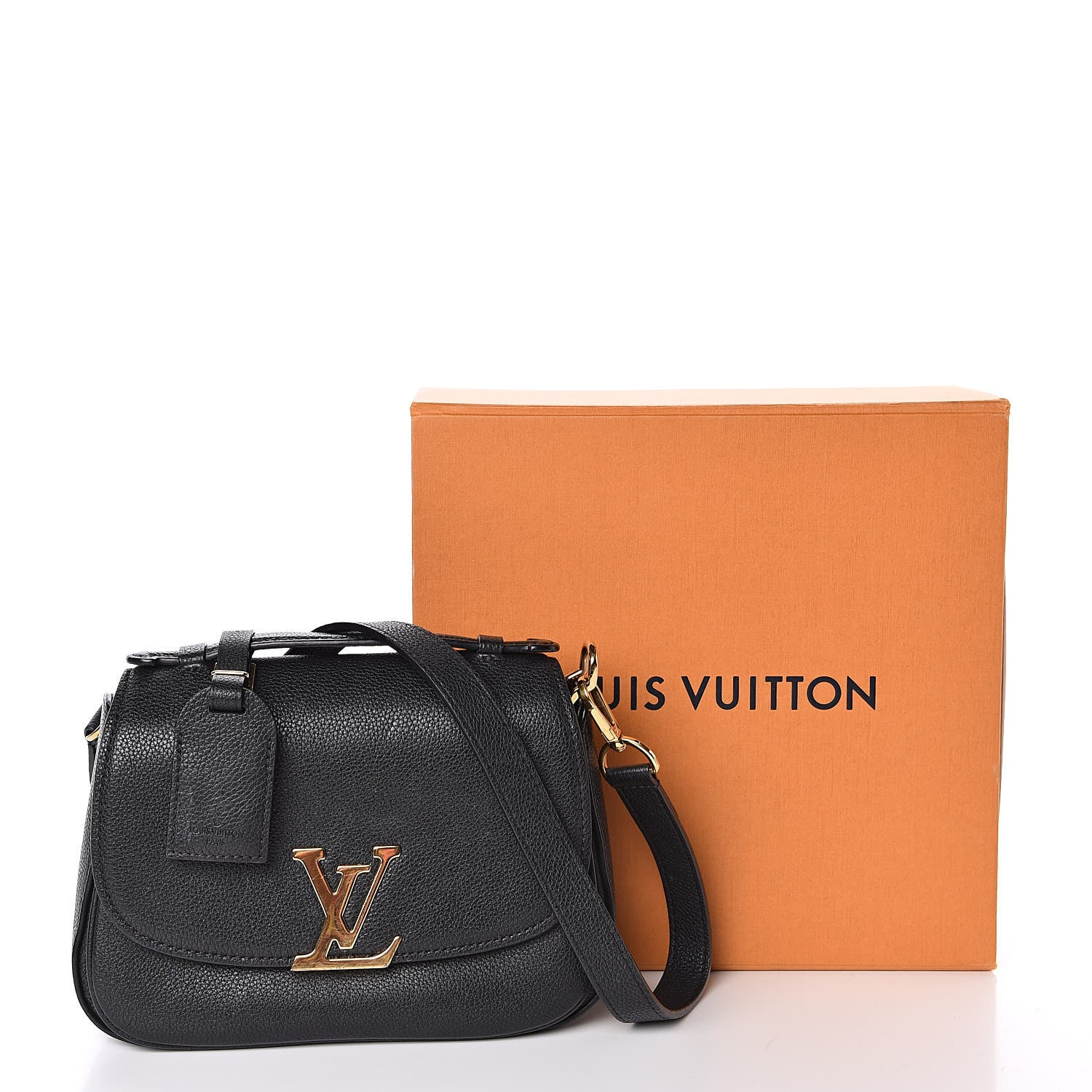 Louis Vuitton Grained Calfskin Vivienne NM Blue Marine 16 of 16
