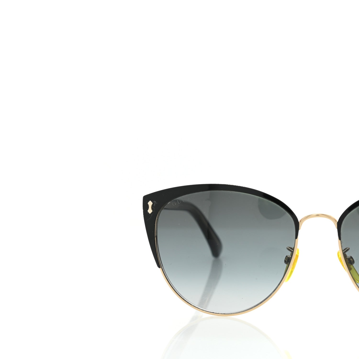 Gucci Cat Eye Sunglasses GG0197SK Black 6 of 6