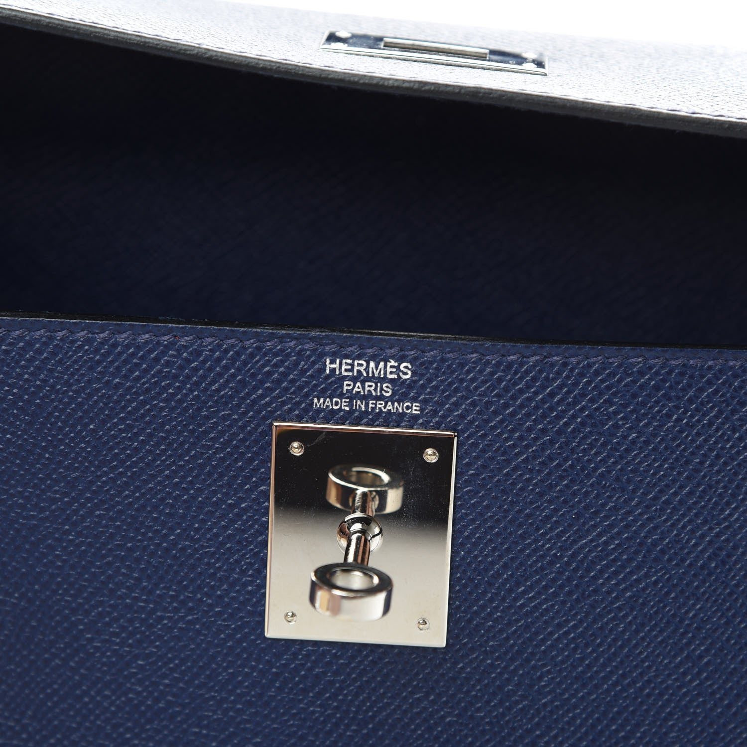 Hermes Epsom Kelly Sellier 28 Bleu Saphir 6 of 10