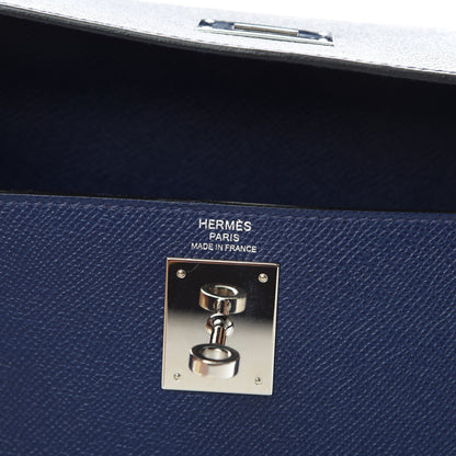 Hermes Epsom Kelly Sellier 28 Bleu Saphir 6 of 10