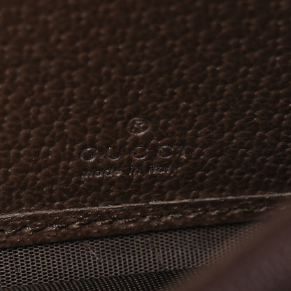 Gucci GG Supreme Monogram Web Ophidia Continental Wallet Brown 6 of 9