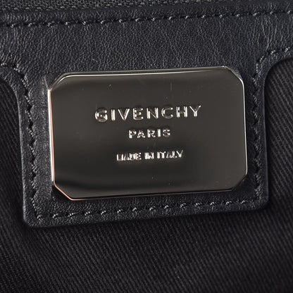 Givenchy Nylon Calfskin Nightingale Holdall Logo Strap Black 7 of 7