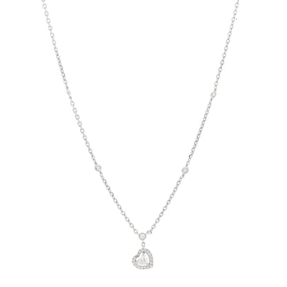 Messika 18K White Gold Diamond .15ct Joy Necklace 1 of 5