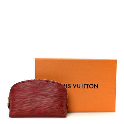 Louis Vuitton Epi Cosmetic Pouch PM Monogram Red 9 of 9
