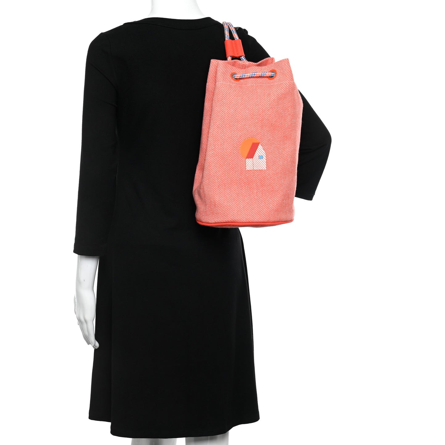 Les Cabanes Duffle Bag Orange Feu