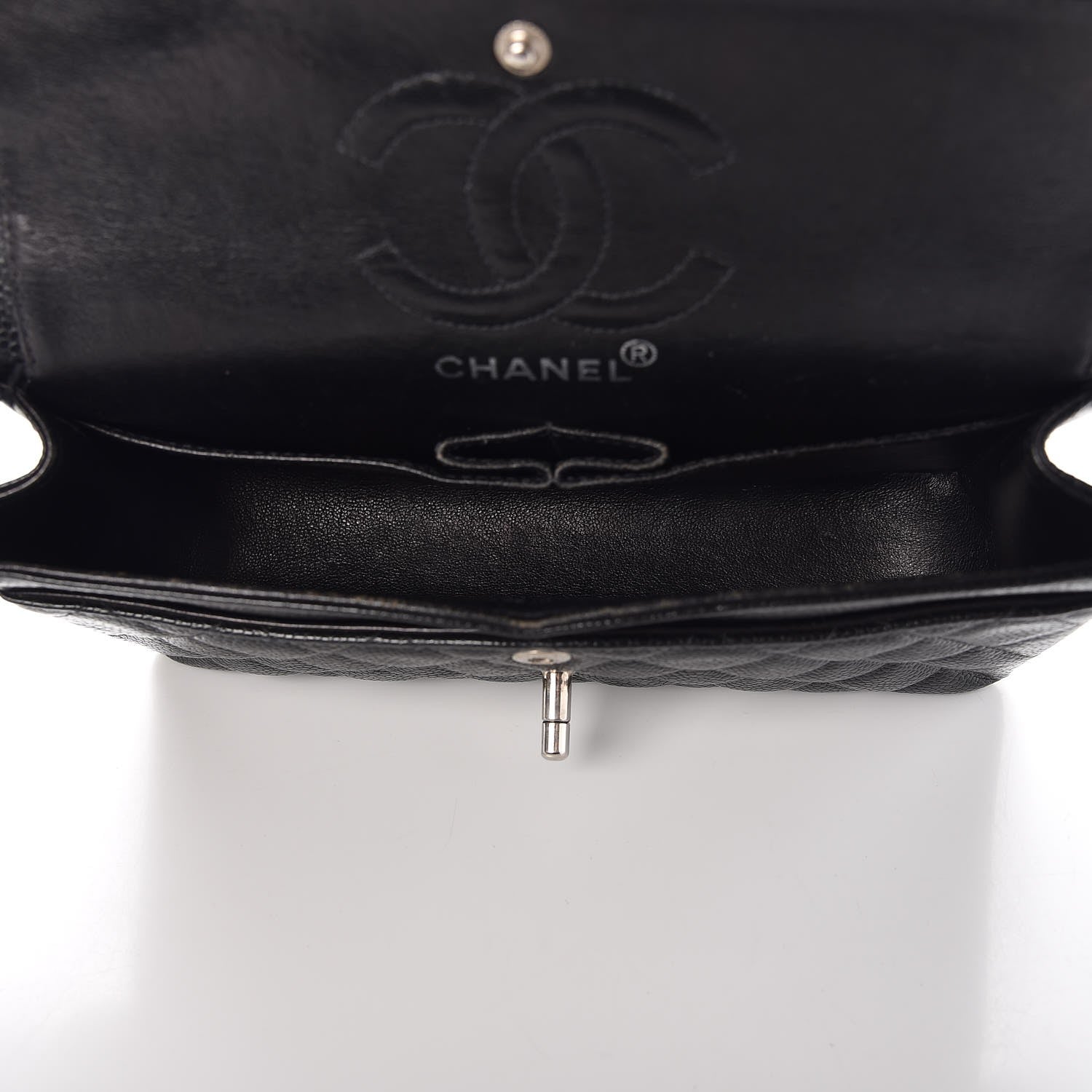 Chanel Caviar Quilted Small Double Flap Black 6 of 12