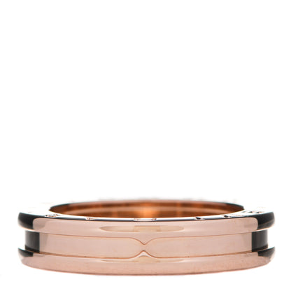 Bulgari 18K Rose Gold B.Zero1 One-Band Ring 55 7.25 3 of 6