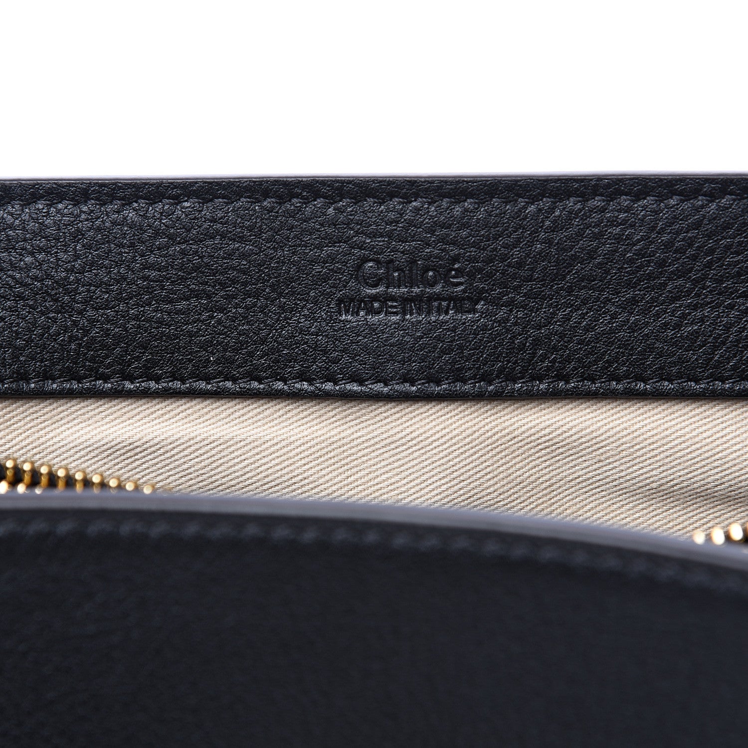 Chloe Calfskin Small Faye Day Shoulder Bag Black 5 of 8