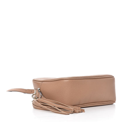 Gucci Pebbled Calfskin Small Soho Disco Bag Camelia 4 of 10