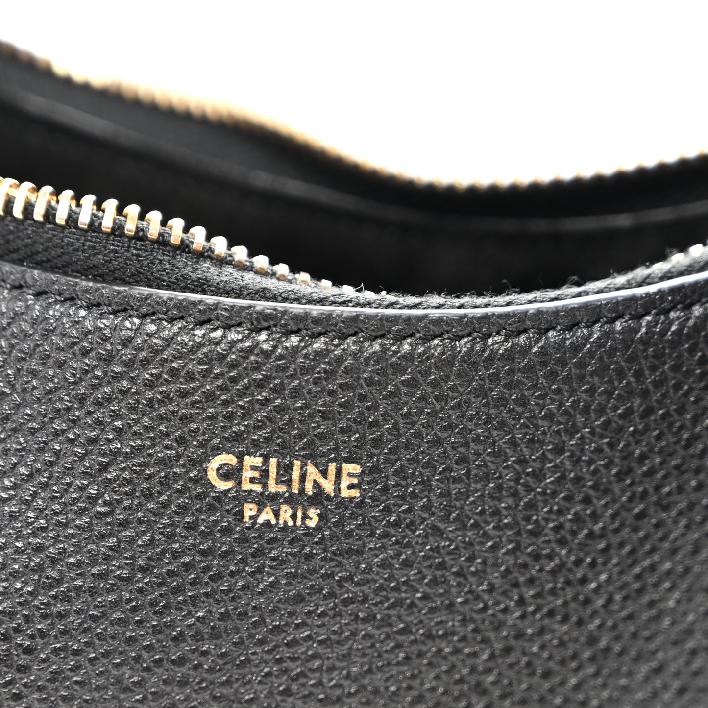 Supple Grained Calfskin Teen Lulu Shoulder Bag Black