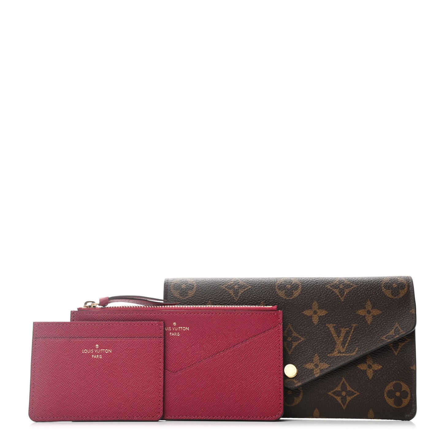 Monogram Jeanne Wallet Fuchsia