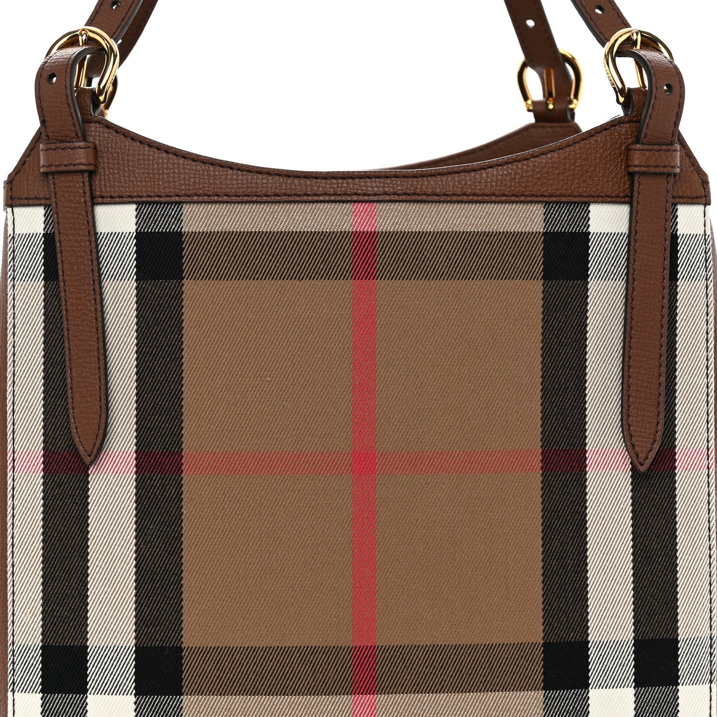 House Check Small Canterbury Tote Tan