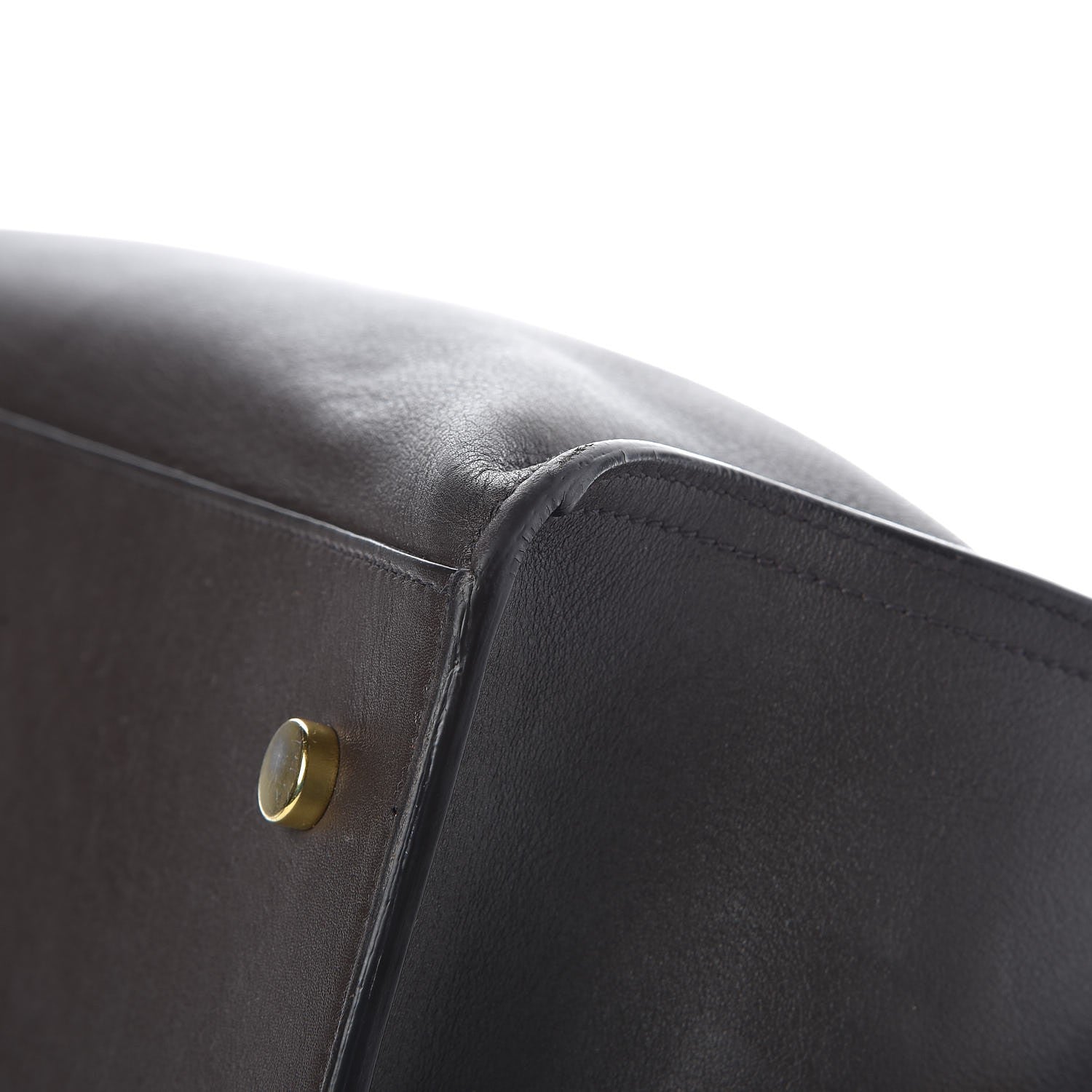 Saint Laurent Smooth Calfskin Small Cabas Monogram Dark Grey 13 of 14