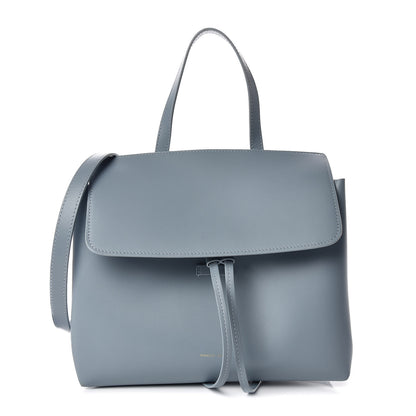 Mansur Gavriel Calfskin Lady Bag Grey Blue 1 of 7