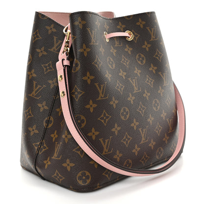 Louis Vuitton Monogram Neonoe MM Rose Poudre 3 of 10