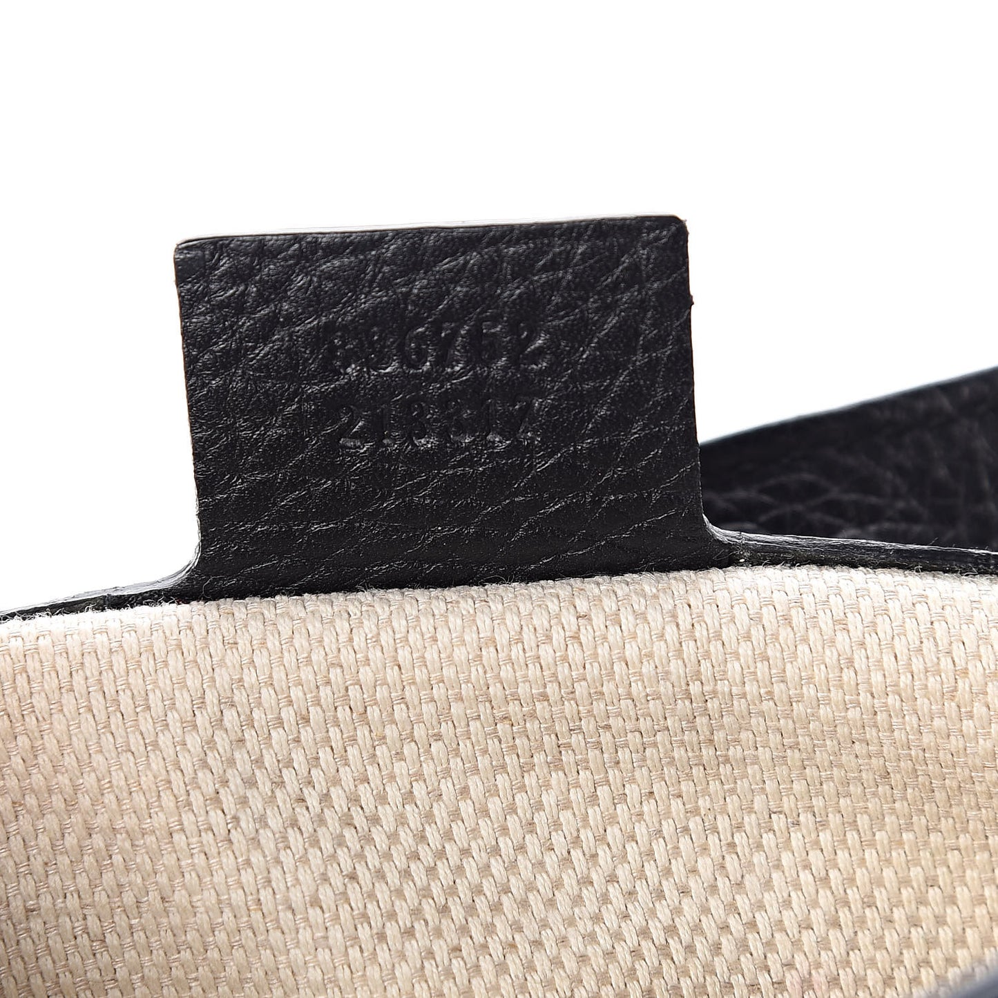 Pebbled Calfskin Medium Soho Flap Crossbody Black