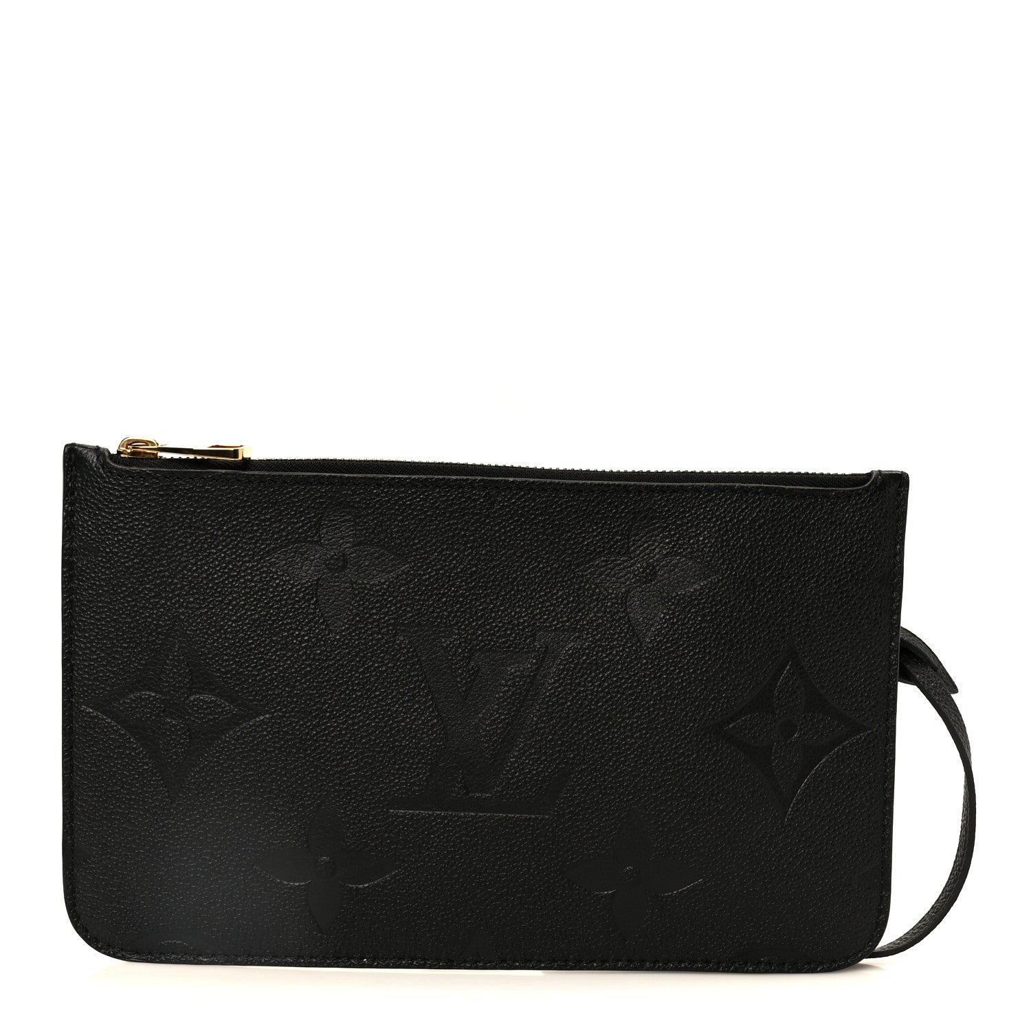 Louis Vuitton Empreinte Monogram Giant Neverfull MM Pochette Black 1 of 7