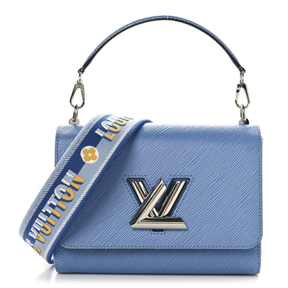 Louis Vuitton Epi Twist Shoulder Bag MM Bleuet 1 of 10