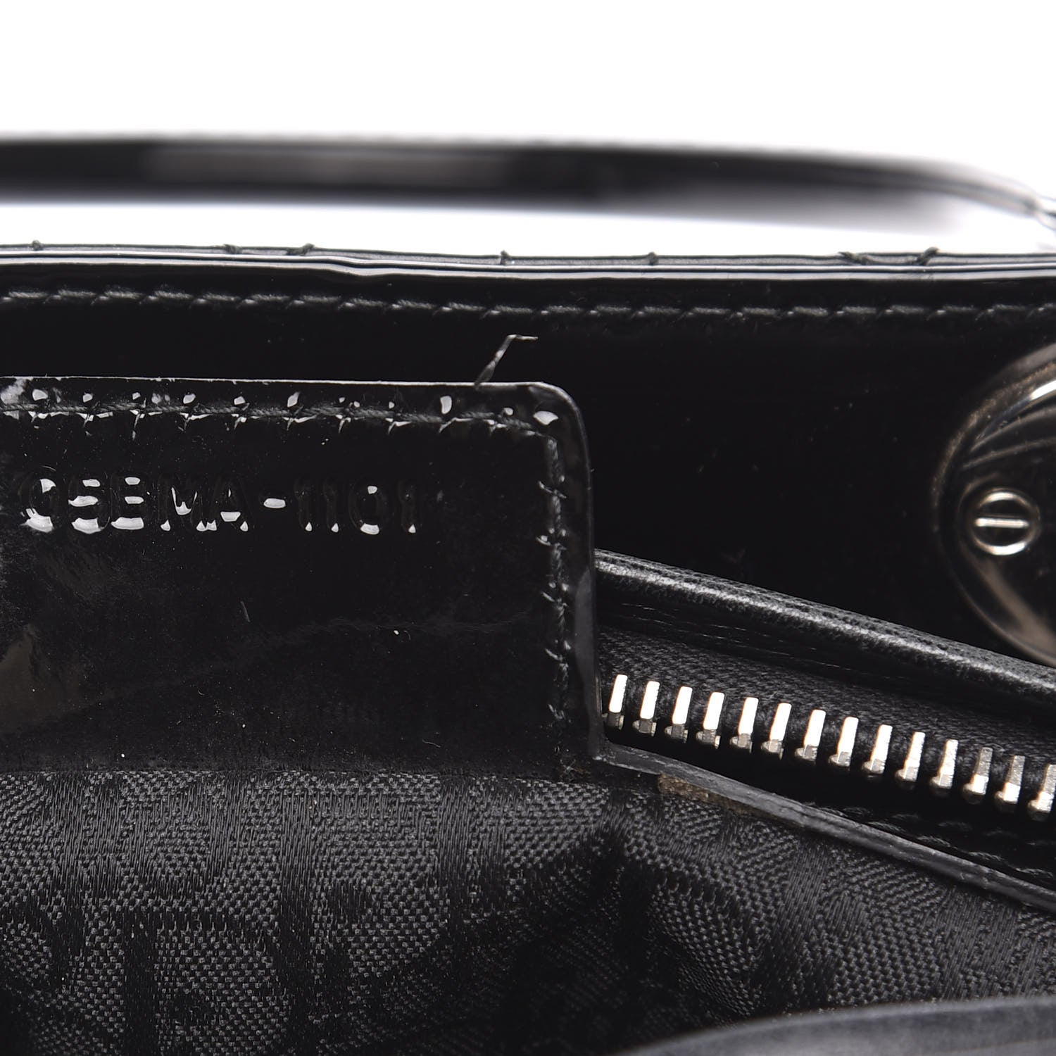 Christian Dior Patent Cannage Medium Lady Dior Black 7 of 13