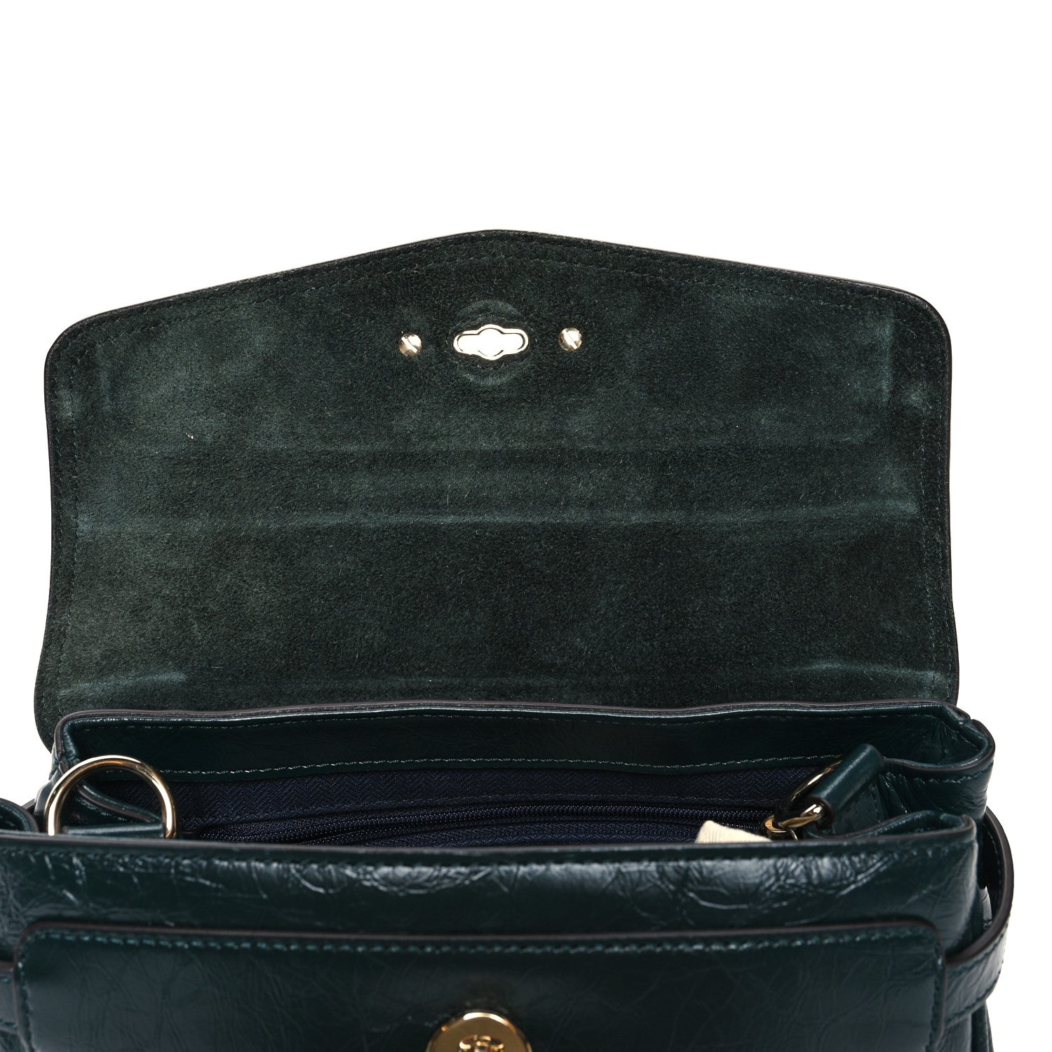 Mulberry Crinkled Calfskin Mini Alexa Mulberry Green 13 of 13