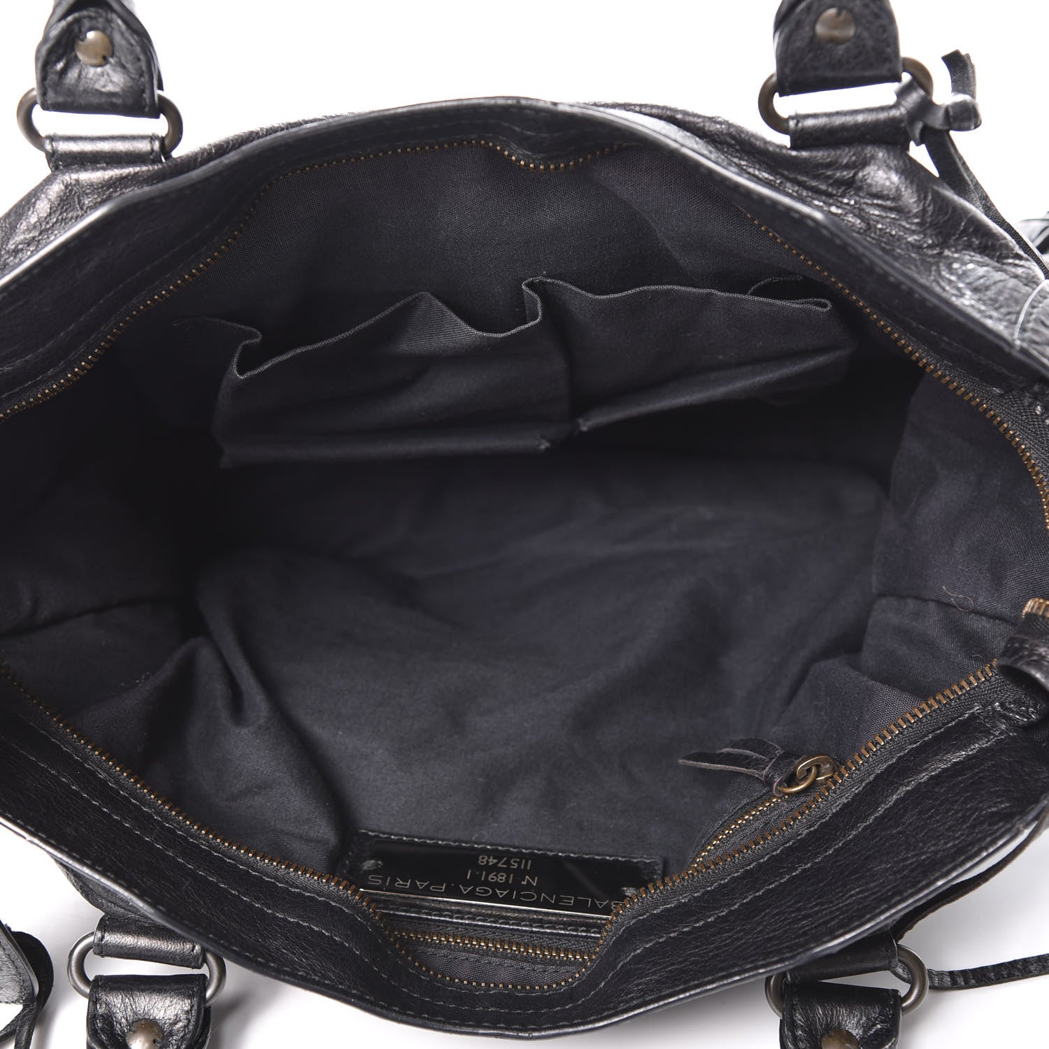 Balenciaga Agneau Classic Hardware City Black 4 of 8