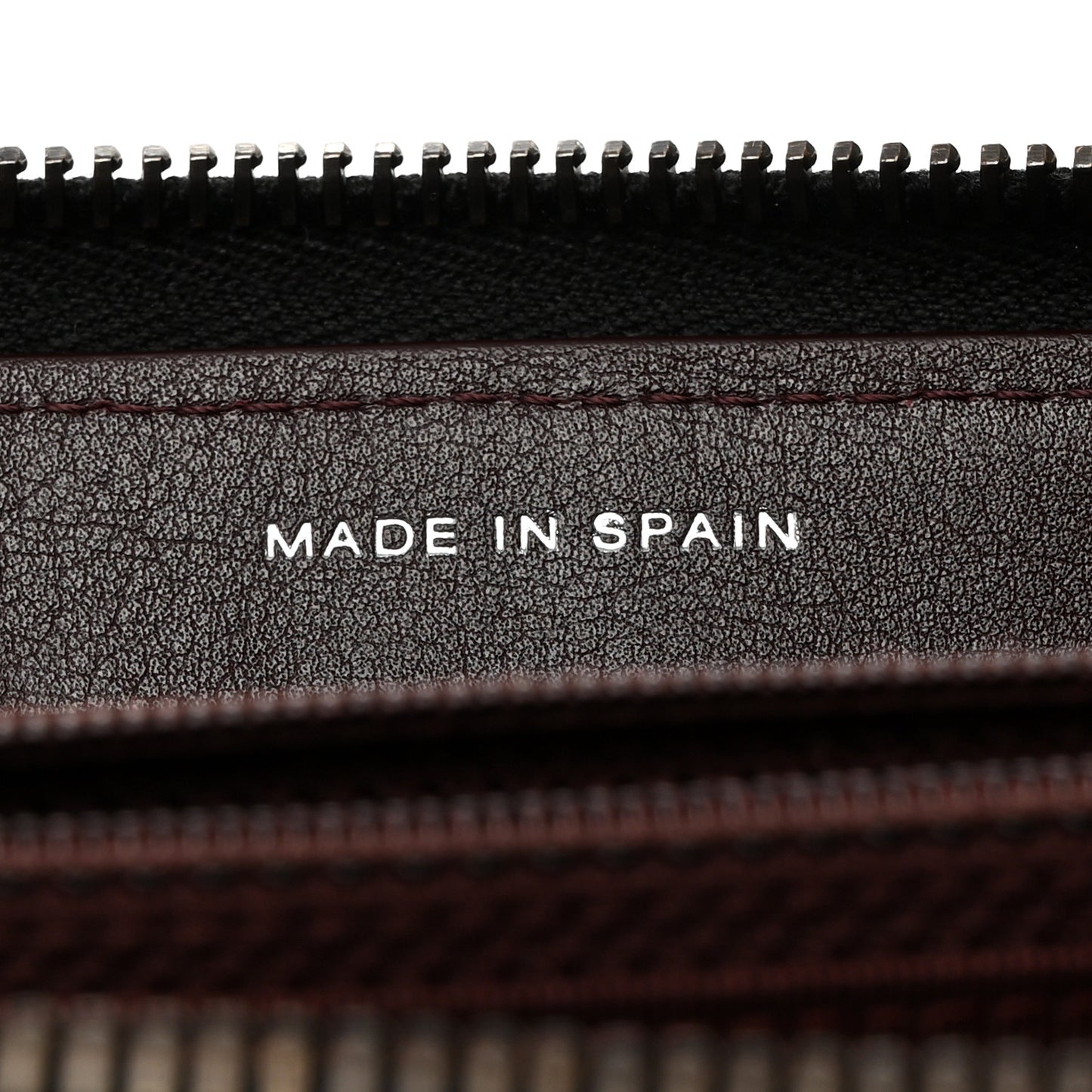 Aged Calfskin Quilted Reissue Large Gusset Zip Around Wallet Black