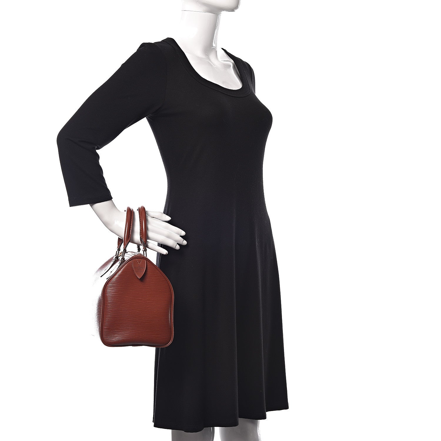 Louis Vuitton Epi Speedy 25 Kenyan Fawn 2 of 11