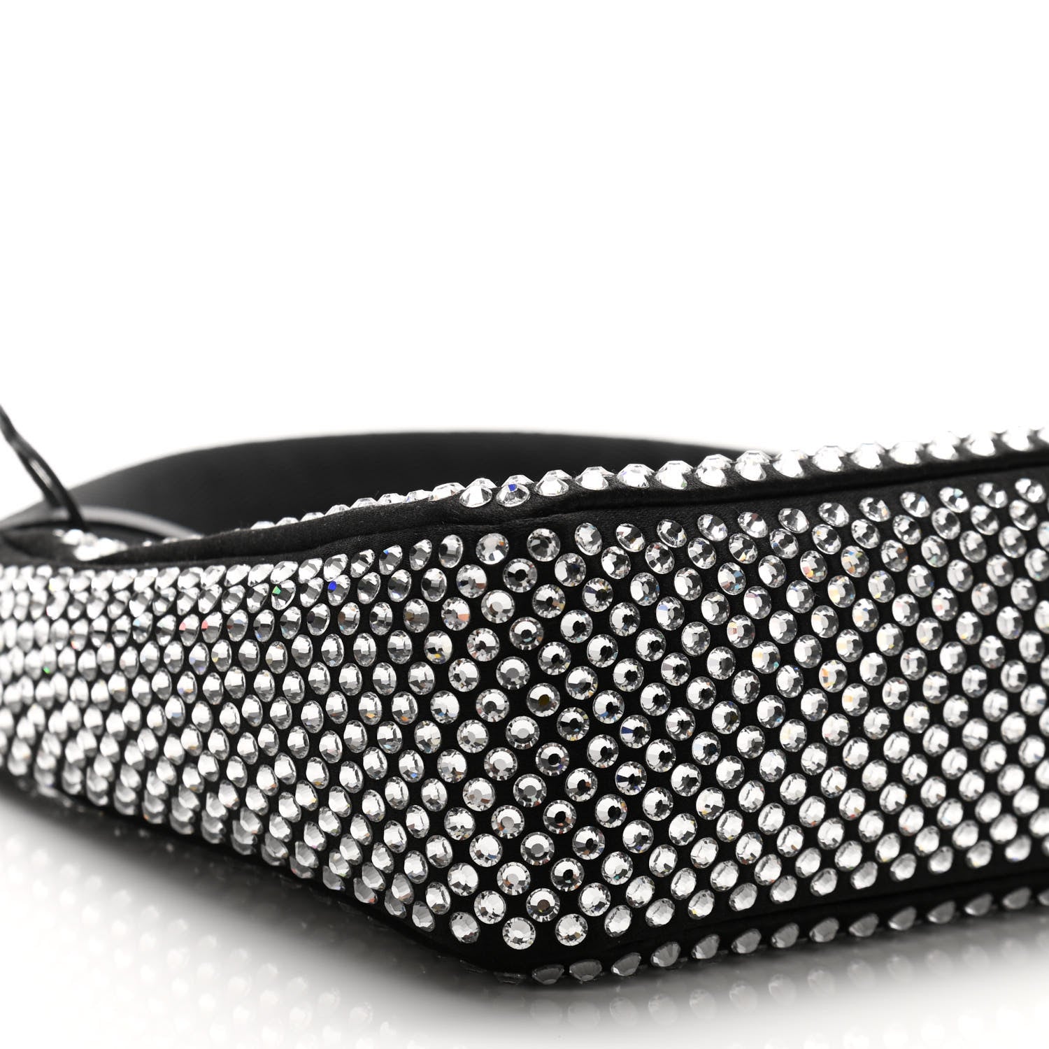 Prada Satin Crystal Mini Re-Edition 2000 Bag Cristal 8 of 9
