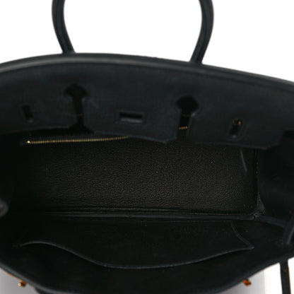 Hermes Togo Birkin 25 Black 5 of 10