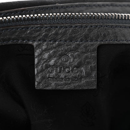 Gucci Suede Icon Bit Large Boston Grey 6 of 10