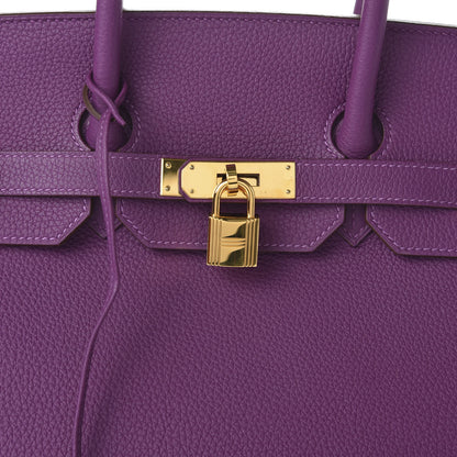 Hermes Togo Birkin 35 Anemone 10 of 13