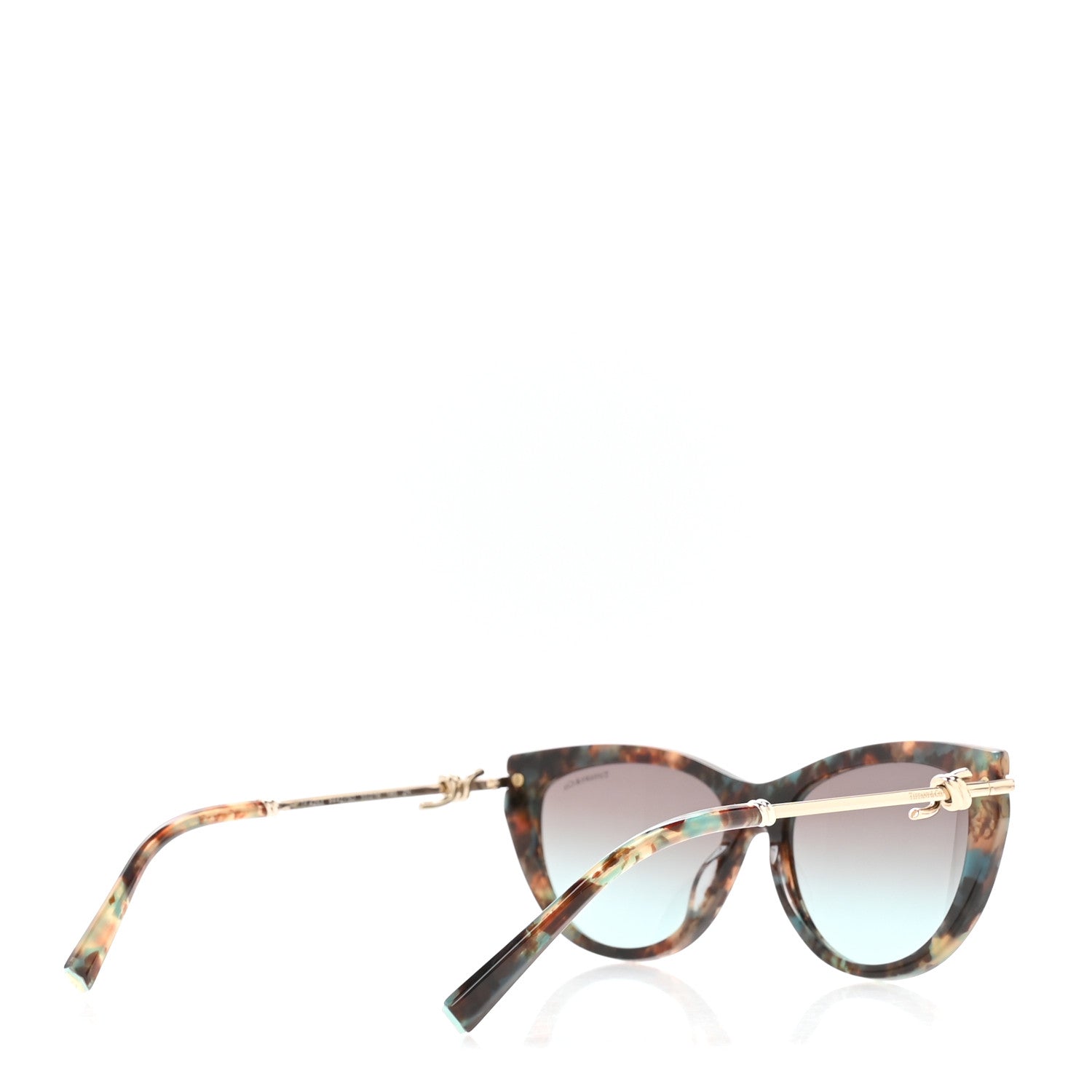 Tiffany Acetate Cat Eye Sunglasses TF4253 Tortoise 4 of 9