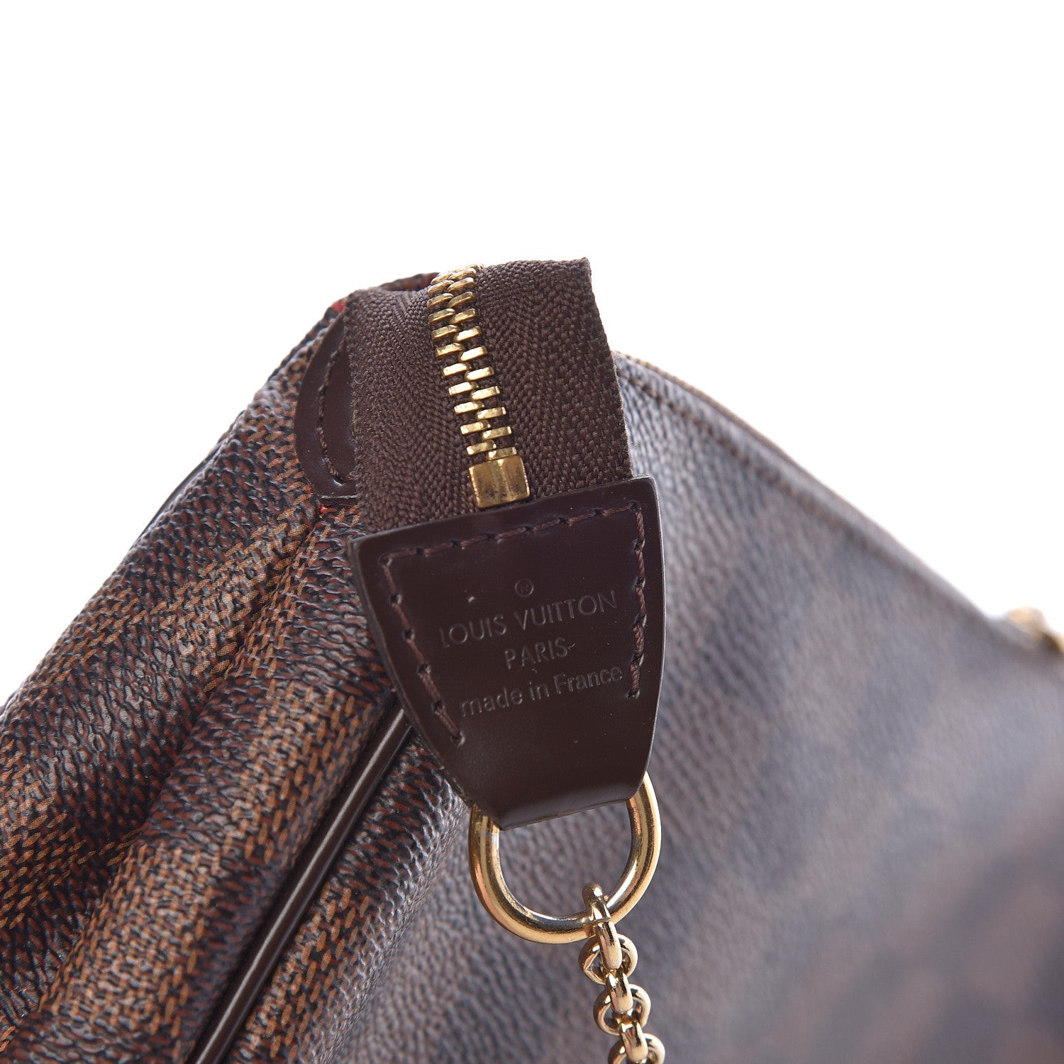 Louis Vuitton Damier Ebene Eva Clutch 8 of 10