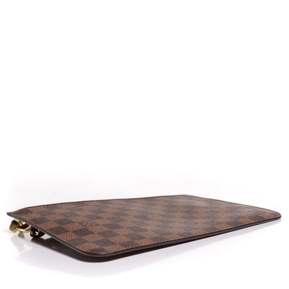 Louis Vuitton Damier Ebene Neverfull MM GM Pochette 4 of 8
