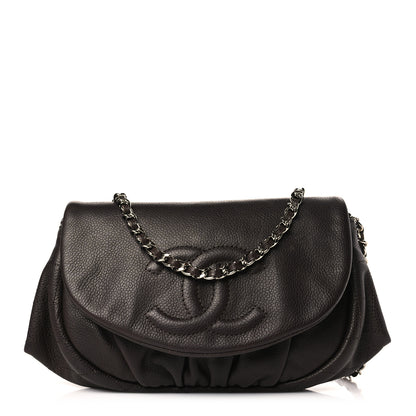 Chanel Caviar Half Moon Wallet On Chain WOC Brown 1 of 10