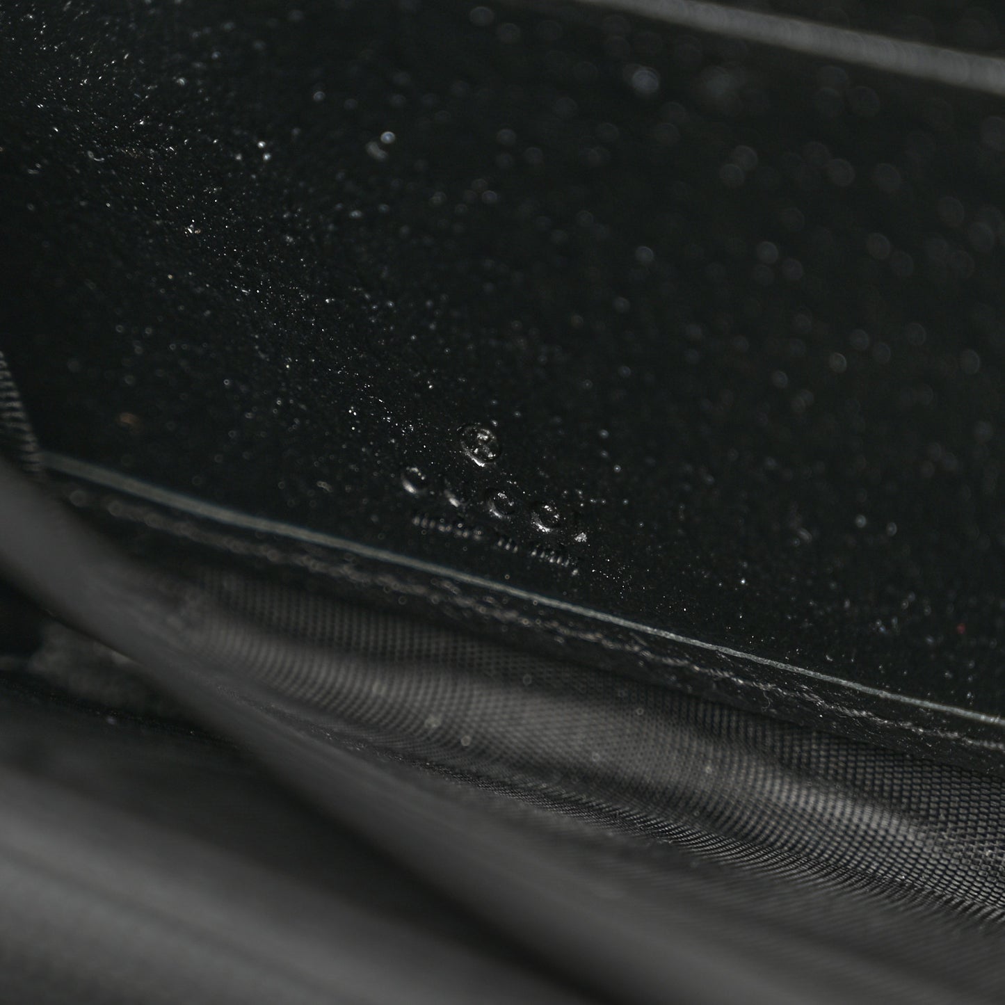 Calfskin Web Ophidia Zip Around Wallet Black