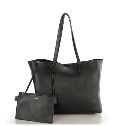 Saint Laurent Calfskin Large Shopping Tote Black 1 of 7