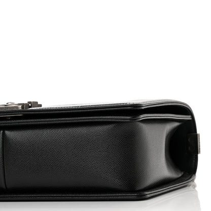 Chanel Caviar Quilted New Medium Boy Flap Black 10 of 11