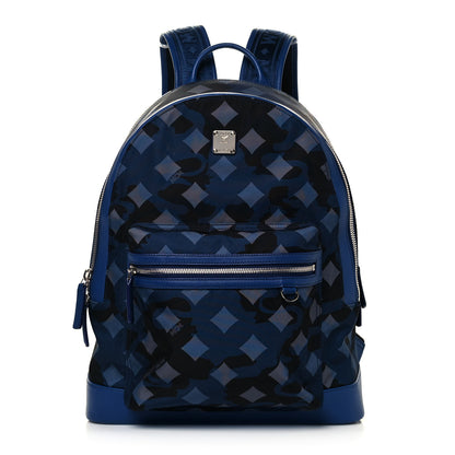 MCM Nylon Camo Dieter Medium Backpack Estate Blue 1 of 13