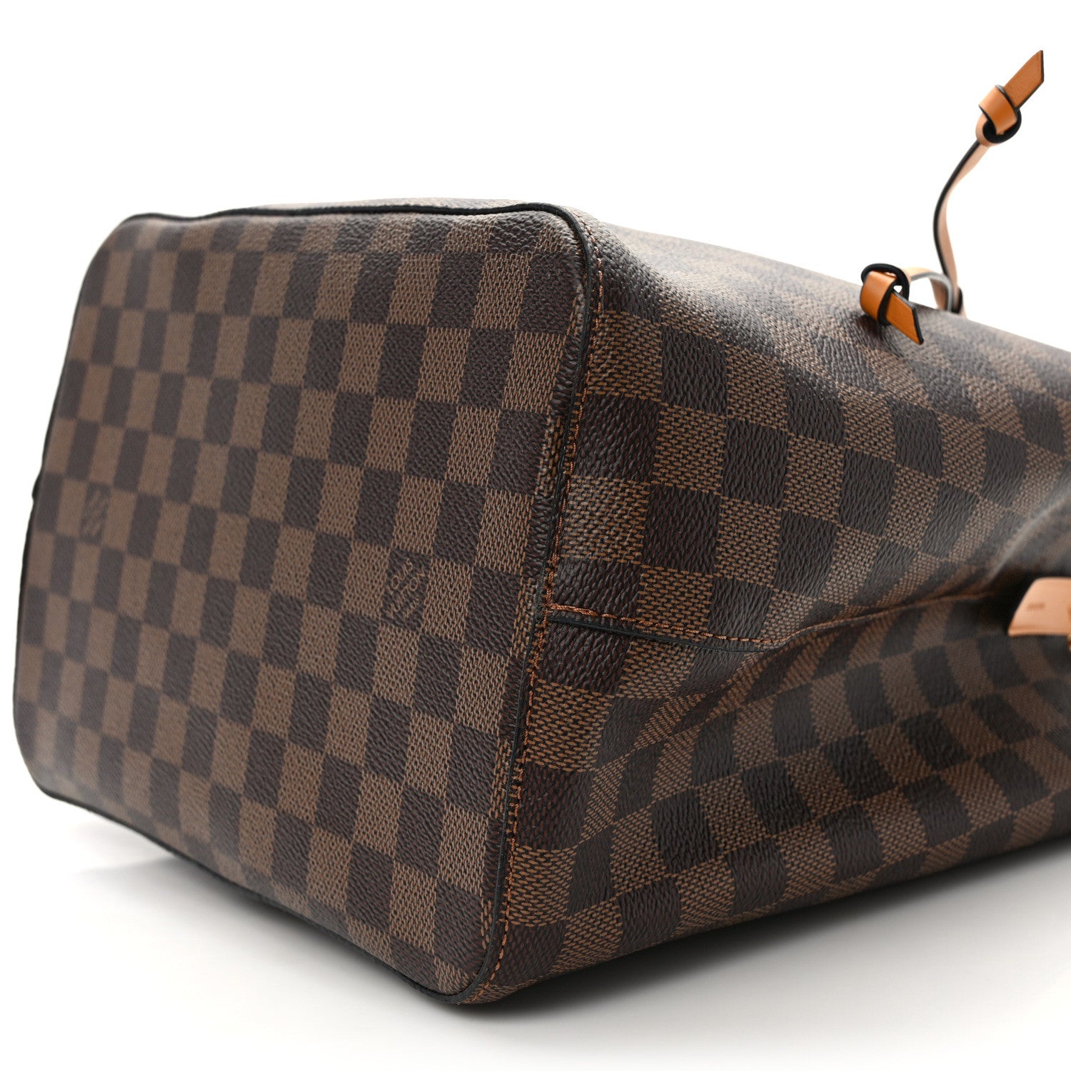 Louis Vuitton Damier Ebene Neonoe MM Safran 10 of 14