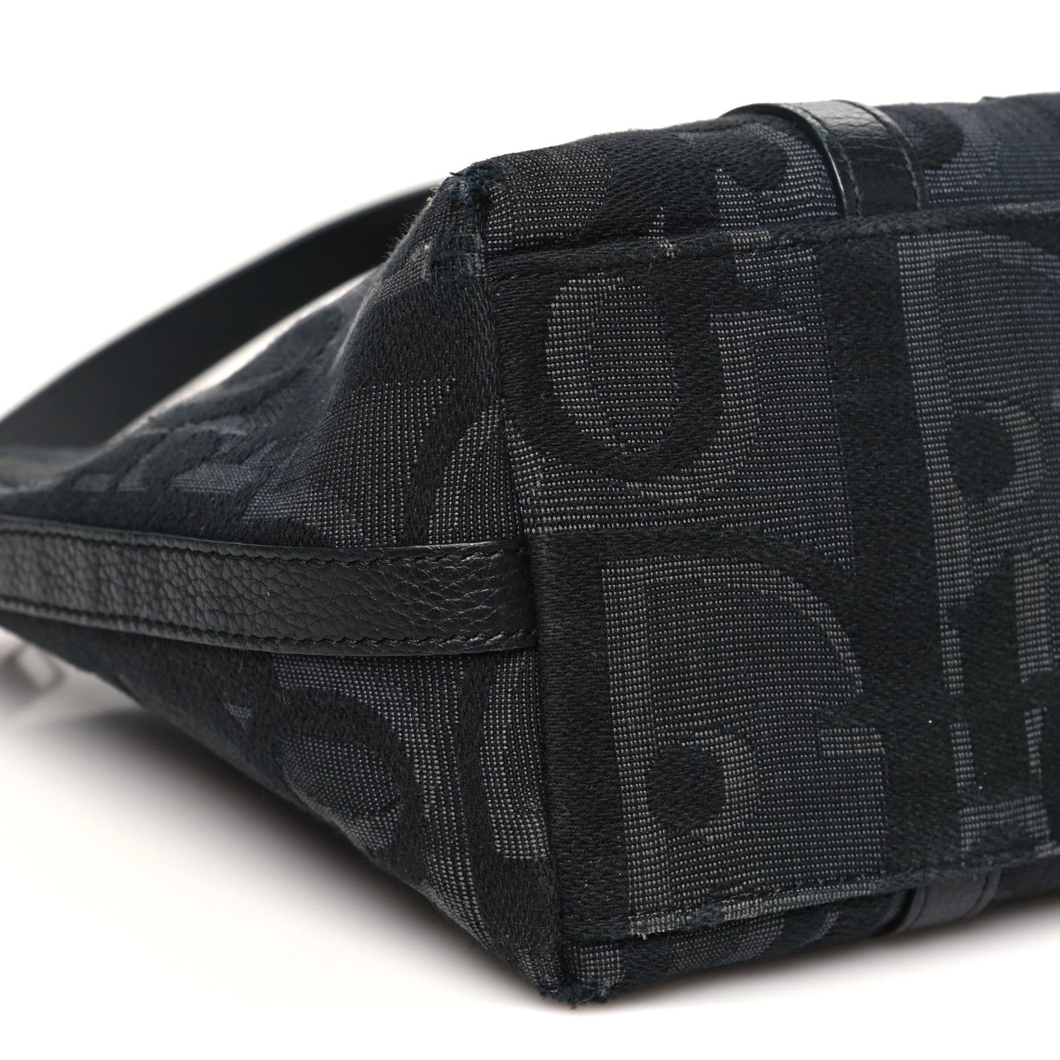 Christian Dior Maxi Oblique Jacquard Weekender 25 Black 1861152
