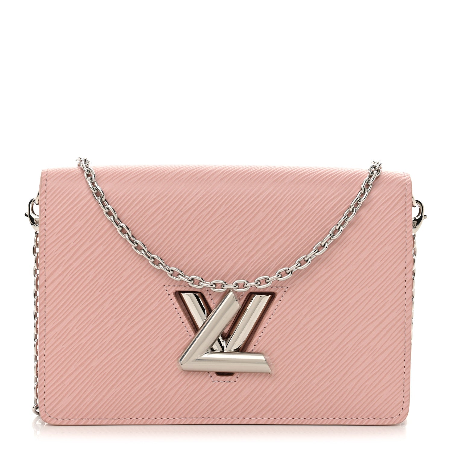 Louis Vuitton Epi Twist Belt Chain Wallet Rose Ballerine 1 of 10