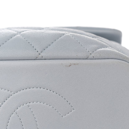 Chanel Lambskin Quilted Small Braided CC Backpack Light Blue 11 of 13